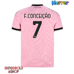 Juventus Francisco Conceicao #7 Udebanetrøje 2026-27 Kort ærmer Juventus Francisco Conceicao #7 Udebanetrøje 2026-27 Kort ærmer